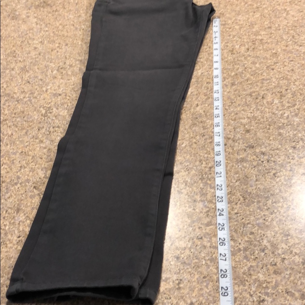 NYDJ Jeans Legging Gray Size 6 Black 6/40 - Picture 13 of 15